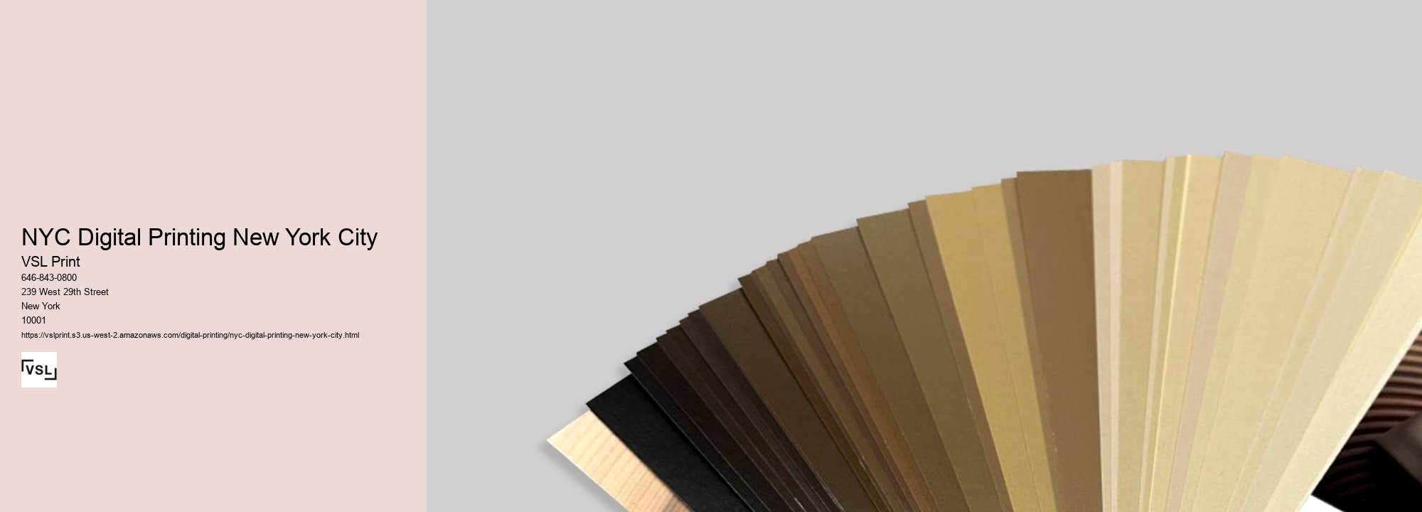 NYC Digital Printing New York City